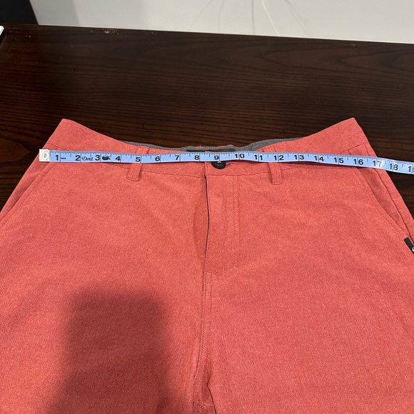 Quiksilver Amphibian Shorts Men’s 32 Rust Red 4-Way Stretch Quick-Dry Shorts - Picture 6 of 8